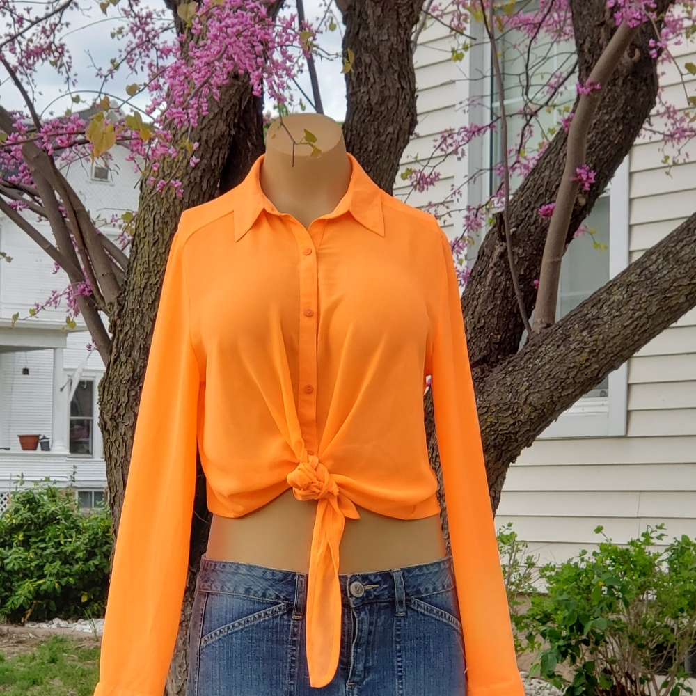 Forever 21 orange top